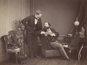 Louis Robert ja Olympe Aguado, n. 1860.