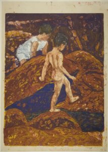 Kivien keskellä tekijältä Onchi Kôshirô