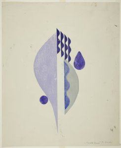 Violetti kukka tekijältä Onchi Kôshirô