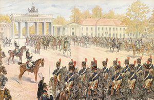 Napoleon saapuu Berliiniin voittoon tekijältä Onfray de Breville Job