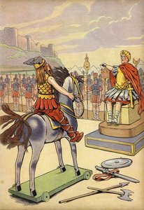Romanisoitu Gallia osoittaa uskollisuutta Julius Caesarille