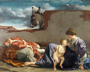 Lepää lennossa Egyptiin, 1615-1621.