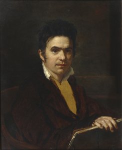 Aleksanteri Khristoforovich Vostokovin muotokuva 1781-1864, ennen 1816 tekijältä Orest Adamovich Kiprensky