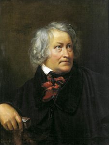 Kuvanveistäjä Bertel Thorvaldsenin muotokuva, 1833.