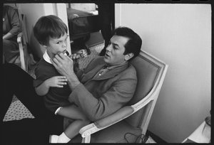 Tony Curtis ja tytär Jamie Lee Curtis