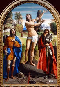 Pyhät Sebastian, Roch ja Demetrius
