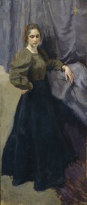 Taidemaalari Elizaveta Martynovan muotokuva 1868-1905, 1896