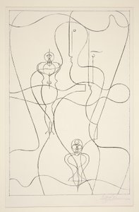 Abstraktio tekijältä Oskar Schlemmer