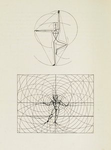 Bauhausin näyttämöltä Bauhausin näyttämö, 1925. tekijältä Oskar Schlemmer