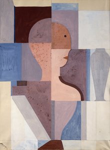 Jaa puolihahmo oikealle tekijältä Oskar Schlemmer