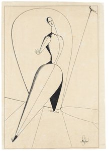 Tanssija tekijältä Oskar Schlemmer