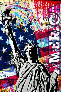 American Liberty Graffiti tekijältä Osvaldo Russo