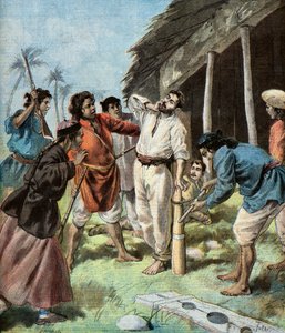 Pavillons Noirsin vanki Carrere,1895 (Kuvituskuva) tekijältä Oswaldo Tofani