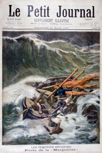 Kalastusvene Marguerite katosi, 1897 tekijältä Oswaldo Tofani