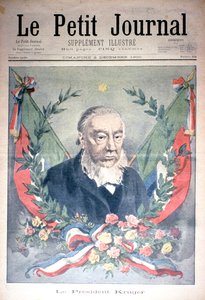 Presidentti Kruger, Le Petit Journalin etukansi, 2. joulukuuta 1900 (värikaiverrus)