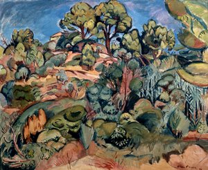 "Trees in Cassis", 1909.