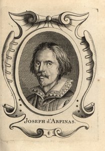 Giuseppe Cesari, italialainen manieristi taidemaalari. tekijältä Ottavio (after) Leoni