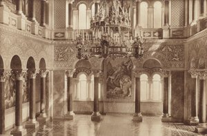 Baijerin kuninkaiden linna Neuschwanstein, Thronhall