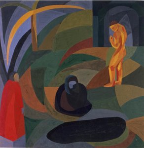 Kolmihahmoinen sävellys, 1911-1941. tekijältä Otto Freundlich