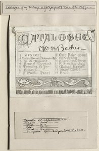 Catalog of My Paintings at J. W. Sargents, Cleveland, 17. joulukuuta 1877, 1877. tekijältä Otto H. Bacher
