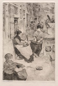 Venetsian etsaukset: Helminauhat, 1882. tekijältä Otto H. Bacher