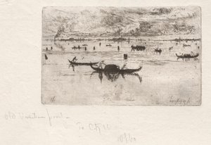 Katse kohti tervehdys, Venetsia, 1880. tekijältä Otto H. Bacher