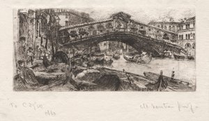 Rialto, Venetsia tekijältä Otto H. Bacher