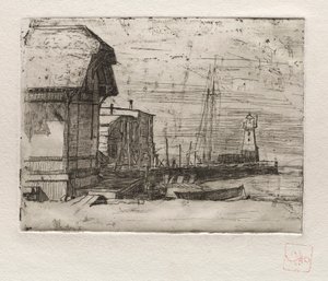 West Pier 1878, 1878. tekijältä Otto H. Bacher