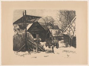 Maatila lumessa