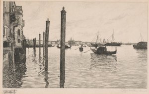 Grand Canal, Venetsia tekijältä Otto Henry Bacher