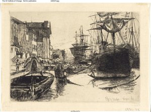 Fondamenta delle Zattere tekijältä Otto Henry Bacher