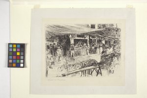 Mercato Vecchio, Firenze tekijältä Otto Henry Bacher