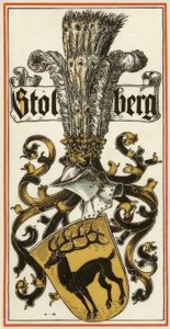 Saksan ruhtinastalojen vaakuna: Stolberg