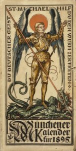 Sinä saksalainen henki, St. Michael, auta murskaamaan mato tekijältä Otto Hupp
