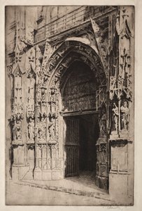 Portrail Central, Eglise St. Merri, Pariisi