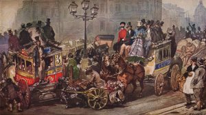 "Scene at Ludgate Circus", 1850 tekijältä Otto Limited