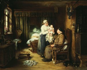Isoisän vierailu, 1889