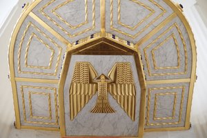 Pyhän Hengen Am Steinhofin kirkko (kirkko Leopold), Wien, Itävalta (kuva) tekijältä Otto Wagner