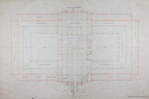 Hanke "House of Art MCM-MM" varten tekijältä Otto Wagner