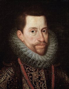 Itävallan arkkiherttua Albert Habsburg (öljy kankaalle, 1500-luvun loppu)