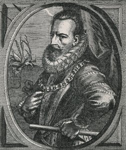 Muotokuva condottiere Alexander (Alessandro) Farnesesta, Parman herttuasta, Alamaiden kuvernööristä (1545-1592), Otto van Veenin (1556-1629) mukaan (kaiverrus) tekijältä Otto van Veen