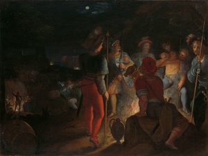 Batavilaiset piirittävät Rooman armeijan rykmenttejä Veterassa Claudius Civilis piirittää roomalaisia Vetera Castrassa yksi kahdestatoista Batavian kapinasta roomalaisia vastaan tekijältä Otto van Veen