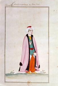 Ottomaanien taide: nuori turkkilainen. Tulosta käsikirjoituksesta tekijältä Ottoman School