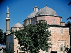 Näkymä vihreälle moskeijalle tekijältä Ottoman School