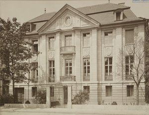 Messel, Alfred - Berliini- Residence Dr Eduard Simon, entinen Victoriastrasse 7 - 1902 1904 tekijältä Ottomar Anschütz