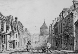 Cheesehill Street Winchester, n.1830 (kaiverrus)