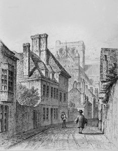 Colebrook Street Winchester, noin 1830