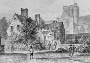 The Deanery Winchester, noin 1830