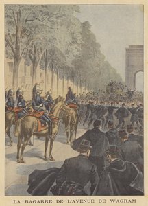 Fracas Avenue de Wagramilla, Pariisissa