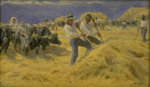 Puinti Abruzzissa. Antinon kaupunki tekijältä Peder Severin Krøyer
